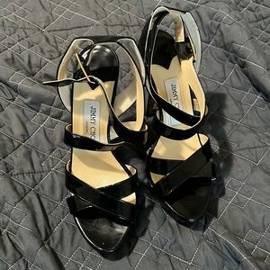 JIMMY CHOO STRAPPY STILETTO